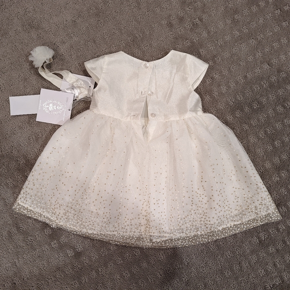 NWT Special Occasion by Marmellata Ivory Formal Dress Size 18M - Picture 2 of 8